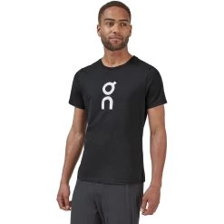 On Running On Graphic-T Men's T-Shirt - Black