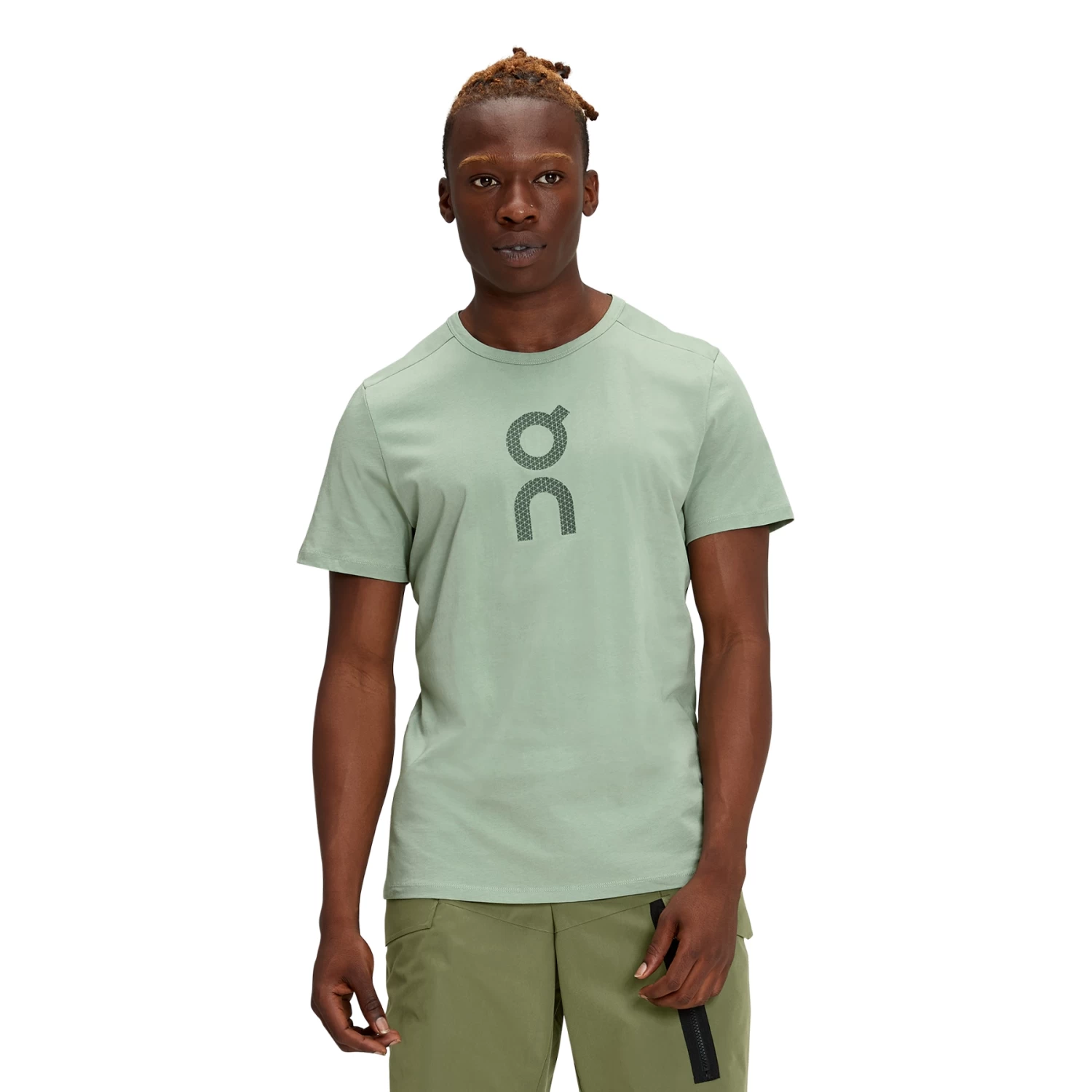On Running On Graphic-T Men's T-Shirt - Moss