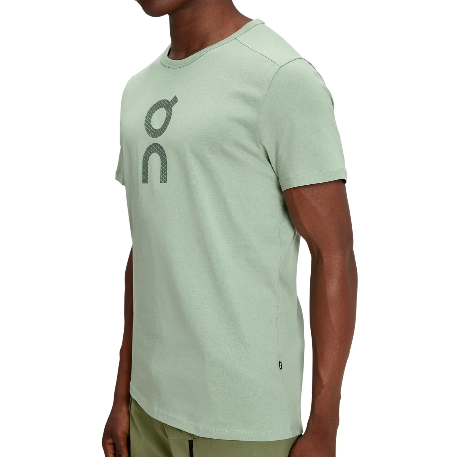 On Running On Graphic-T Men's T-Shirt - Moss - Image 4