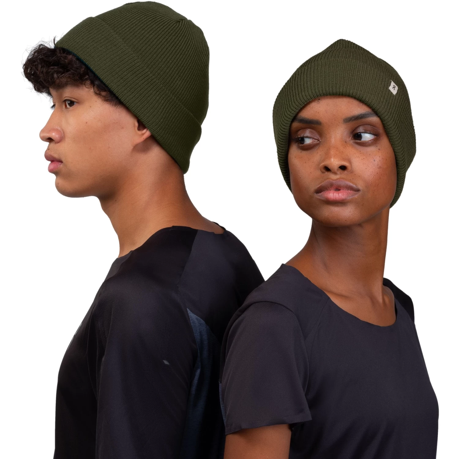 On Running On Merino Beanie - Olive - Image 2