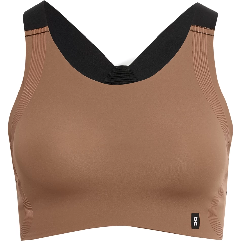 On Running On Performance Bra - Cocoa L Black