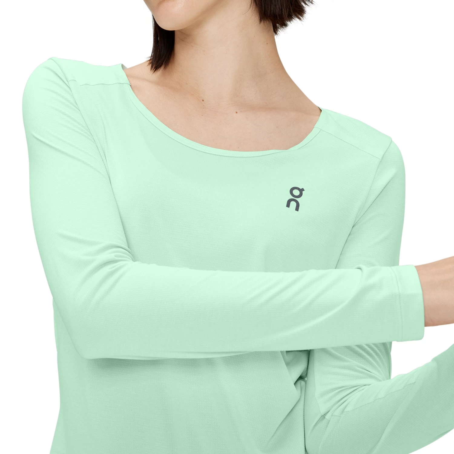 On Running On Performance Long-T Running Shirt Women - Creek - Image 4