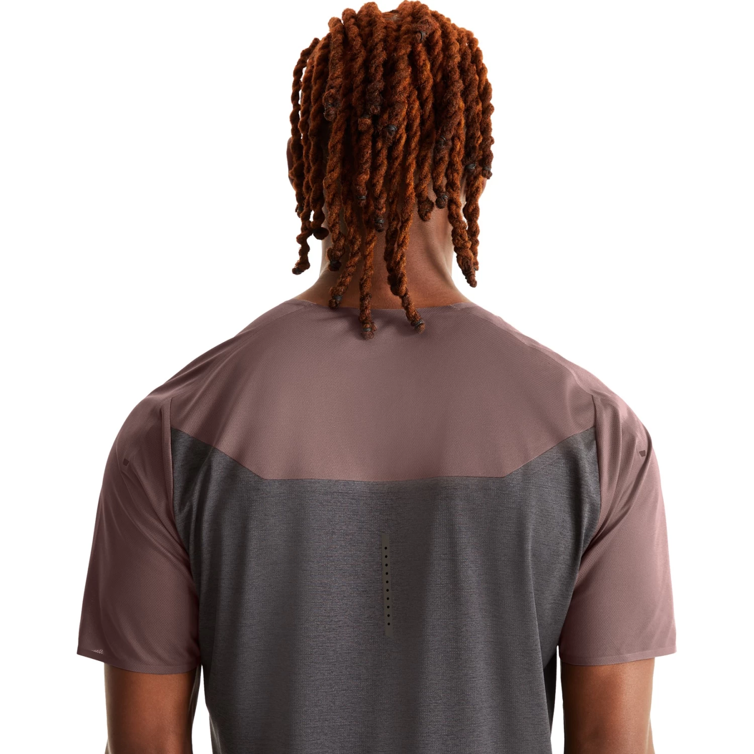 On Running On Performance-T Running Shirt - Grape & Black - Image 5