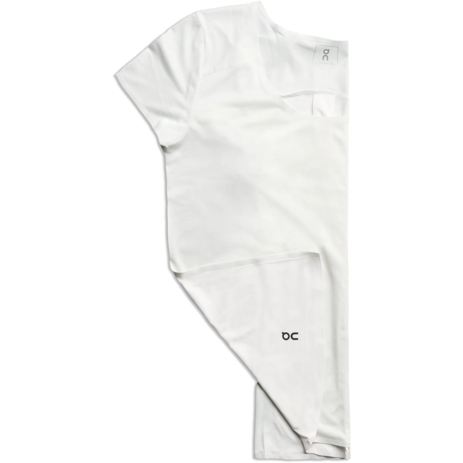 On Running On Performance-T Women Running Shirt - Ice & White - Image 2