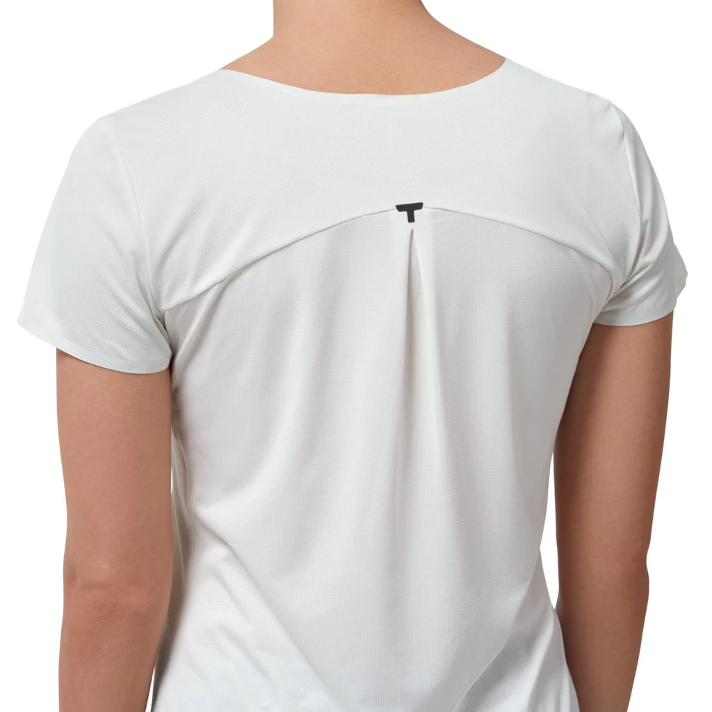 On Running On Performance-T Women Running Shirt - Ice & White - Image 6