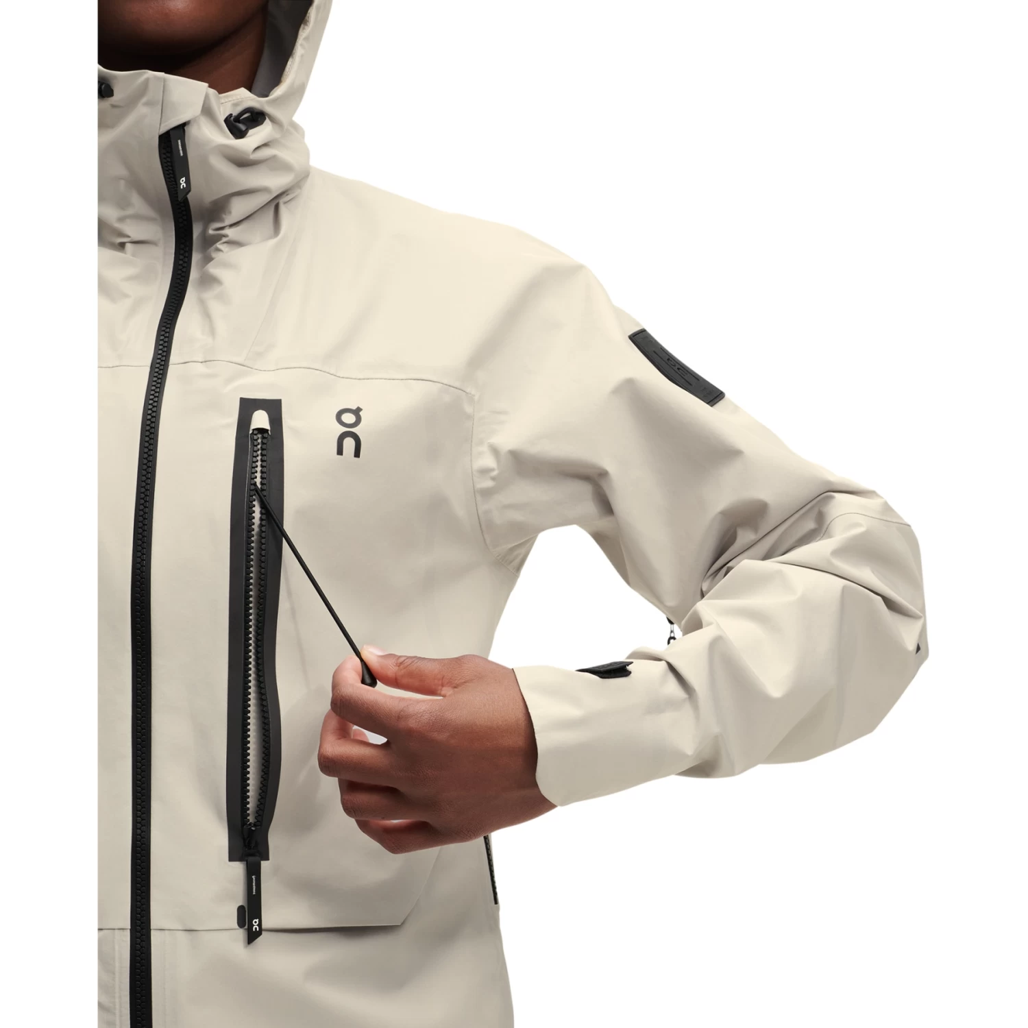 On Running On Storm Jacket Women - Pearl - Image 5