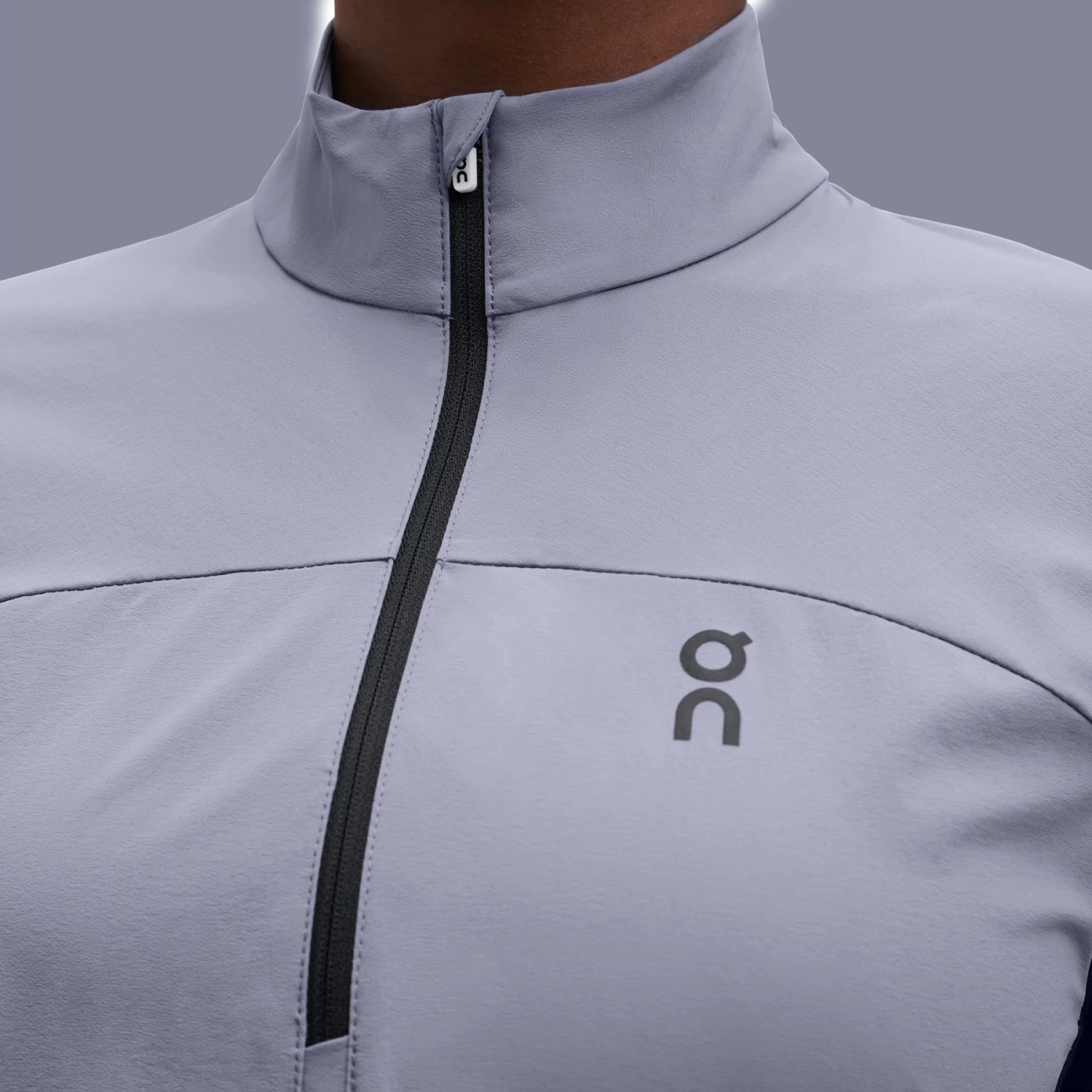 On Running On Trail Breaker Women Long Sleeve Running Shirt - Granite & Black - Image 7