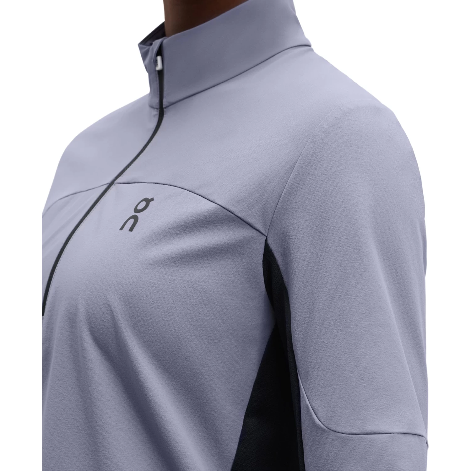 On Running On Trail Breaker Women Long Sleeve Running Shirt - Granite & Black - Image 9