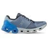 On Running Men's Cloudflyer 4 Running Shoes- Metal/Lapis - Regular (D)