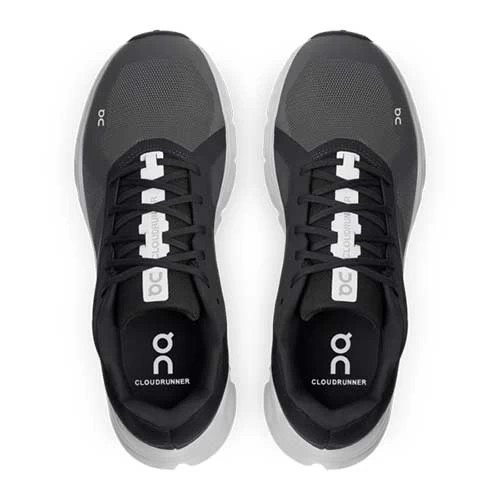 On Running Men's Cloudrunner Running Shoe - Eclipse/Frost - Regular (D) - Image 4