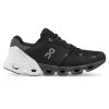 On Running Men's Cloudflyer 4 Running Shoe - Black/White- Wide (2E)
