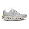 On Running Women's Cloudsurfer Running Shoe - White/Sand - Regular (B)